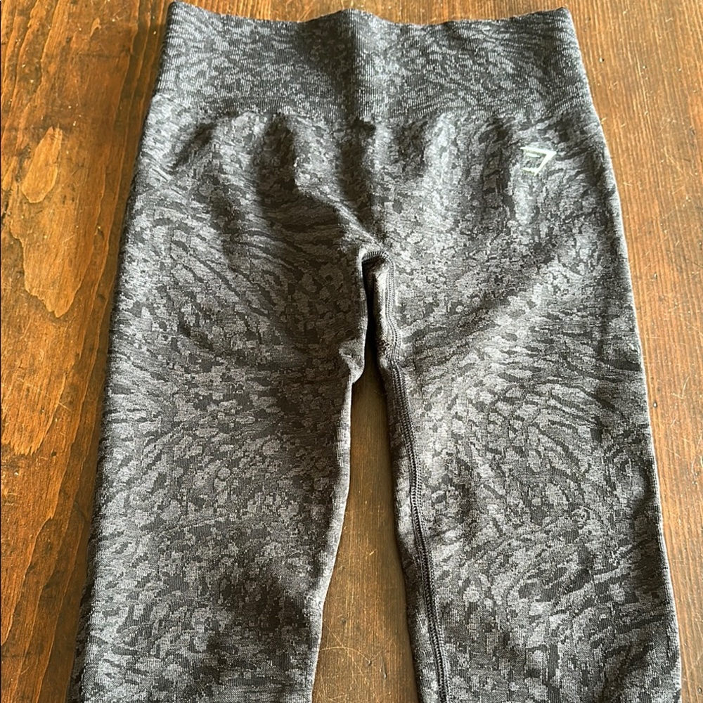 Gymshark Gray Textured Leggings